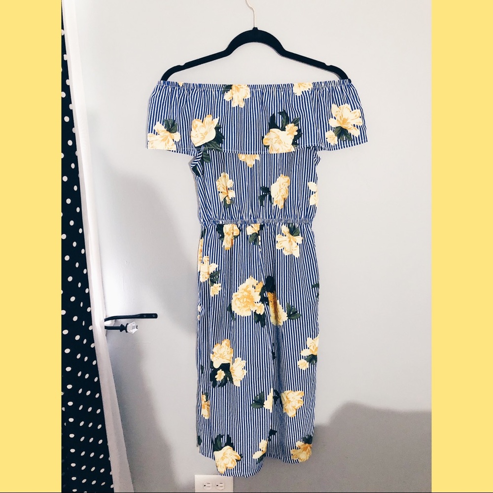 Capri Off the Shoulder Romper